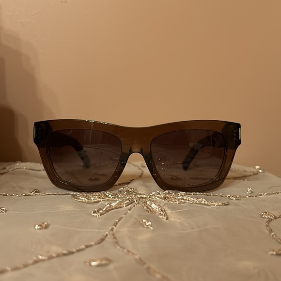 Saint Laurent Brown Sunglasses - Picture 1 of 3